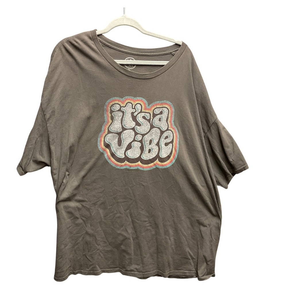 DOM  ITS A VIBE i GraphicT-Shirt Oversized SIZE 3XL